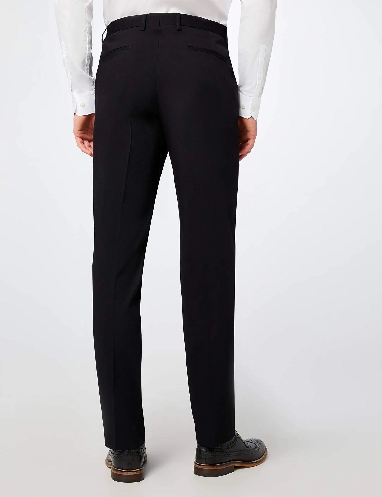 Tuxedo for Mens: 3Pcs Male Slim Fit Black Blazer Set Formal Business Notch Lapel