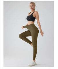 Spring Seamless Shark Leggings Women Mid-High Waist Tight Leggings