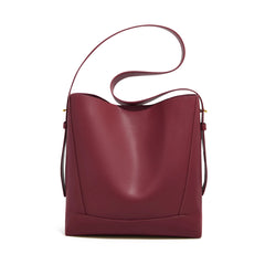 Lady Women Hobo Bucket Bag Split Leather Fashion Shoulder Bags Large