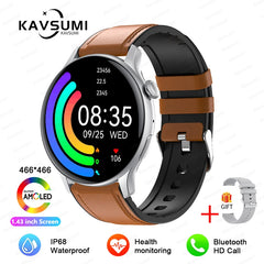 Smartwatch for Women AMOLED Screen Always Display Time NFC IP68 Waterproof Sports Call Women Smart Watch For Women Custom dial