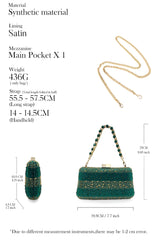 Matching Shoes and Bags: Women Heel Party Ladies Italian Design Green Shoes