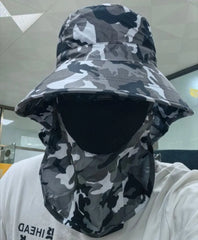 Sun Hats UV Protection Outdoor Hunting Fishing Cap for Men Women Hiking Camping