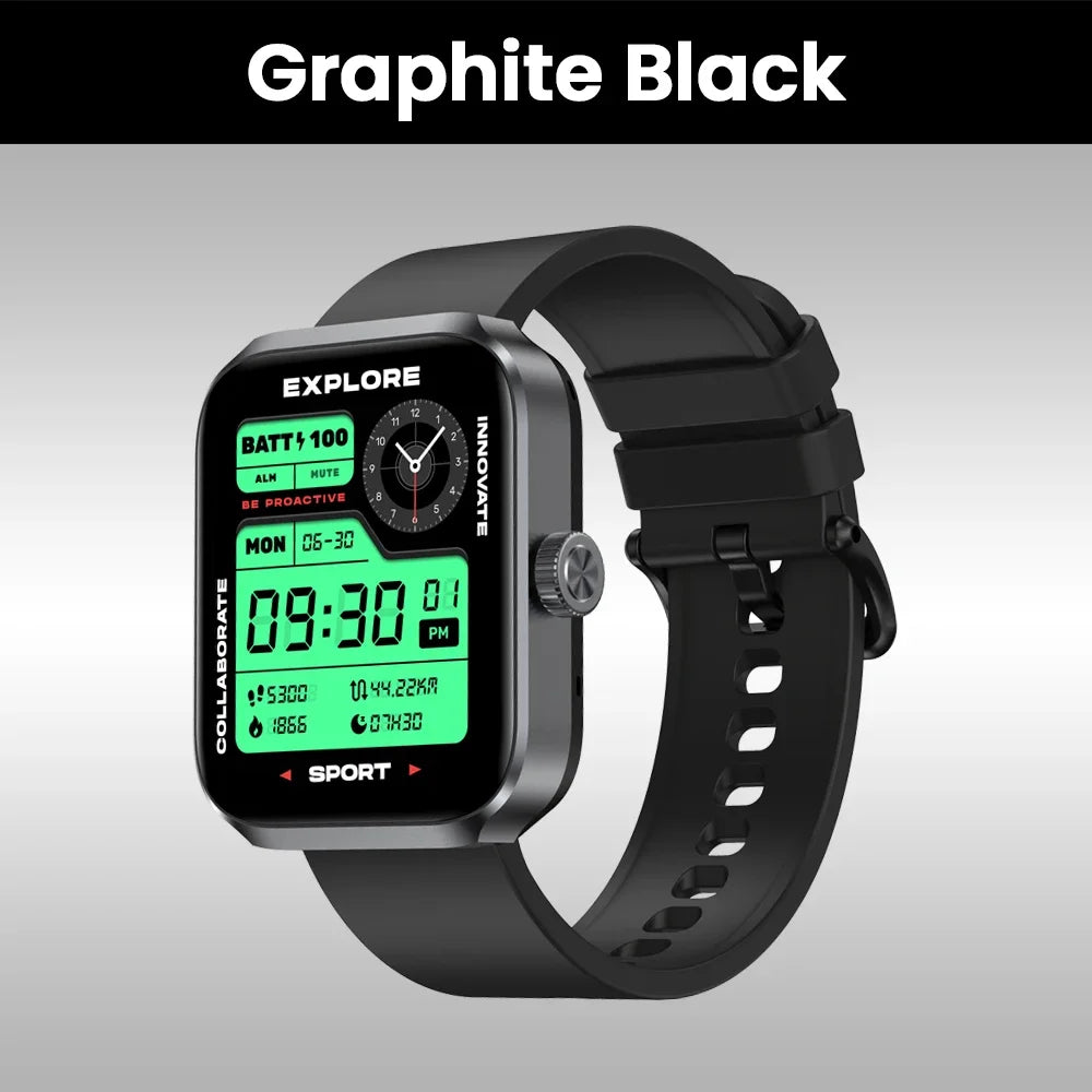 New Zeblaze Beyond 3 Plus GPS Smart Watch 1.78'' AMOLED Display Built-in Amazon Alexa Make/Receive Phone Calls 3ATM Smartwatch