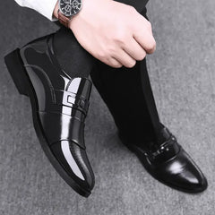 Men Shoes Formal Fashion Business Dress Slip On Dress Shoes Mens Oxfords Footwear