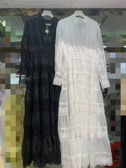 Formal attire Dresses: Long Sleeve Floral Print Prom Dresses