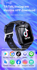 4G Kids Smart Watch GPS WiFi Tracker Location Video Call SOS Call Back Monitor Phone Watch Children Smartwatch Boy Girl Gifts