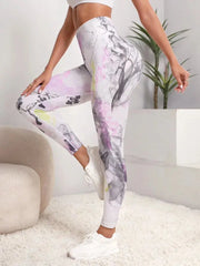 Tie Dye Seamless Leggings Women for Gym Yoga Pants Push Up Workout Sports Leggings