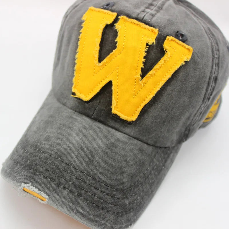 Baseball Caps Men Women Snapback Winter Hat Washed Cotton Hip Hop