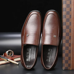 Men's Leather Shoes Formal Shoes Men Big Size Dress Shoes