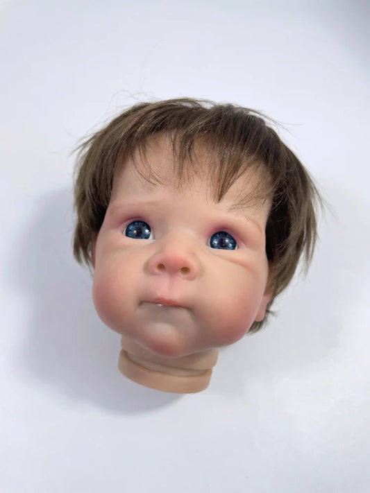 18 inches Already Painted Bebe Bettie With Hair Transplant Doll Kits Vinyl Reborn Doll Unassembled DIY Reborn Doll Kit Gift