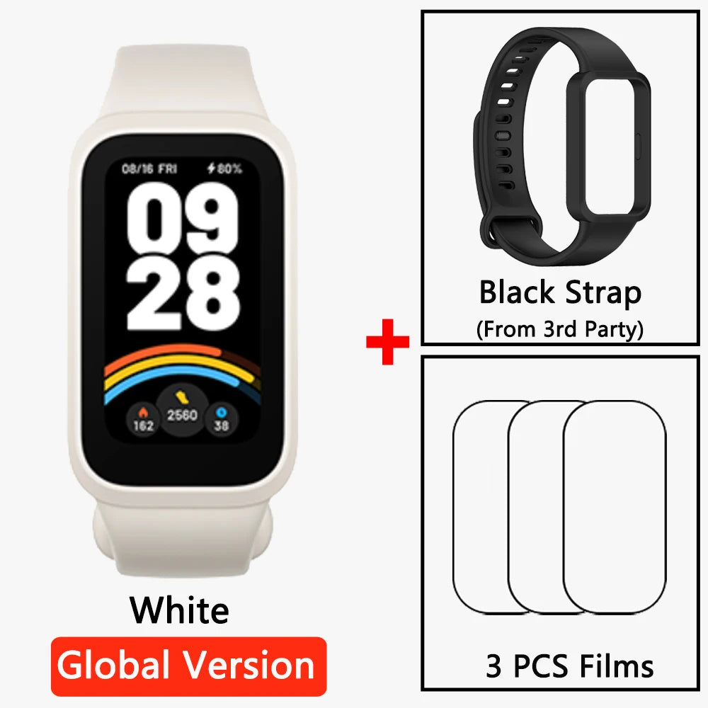 Global Version Xiaomi Smart Band 9 Active 1.47'' TFT display Xiaomi Band 9 Active Mi Band 9 Active Up to 18-day battery life