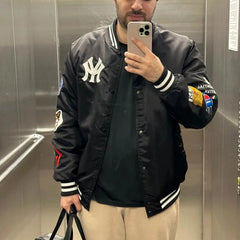 Bomber Jacket for Men: Baseball Jackets | Yankees Baseball Jacket