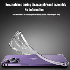 Case For Apple iPhone 11 12 13 Mini 15 14 Pro XS Max Clear Silicone Case X XR 8 7 Plus SE 2020 2022 Back Cover