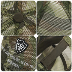 Outdoor Camouflage Mesh Baseball Cap Men Cap Summer Unisex Men And Women