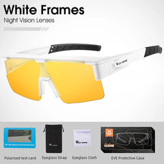 Cycling Glasses Fit Over Myopic Sunglasses UV 400 Polarized Fishing Bike