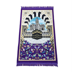 Islam Portable Prayer Rug Muslim Prayer Mat Arabic Hajji Sejadah Janamaz 70x110cm