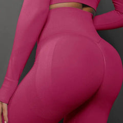 Women Seamless Yoga Pants Fitness Sports Running Sportswear Stretchy Lifting Tights