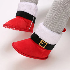 Baby Shoes Boys Girls Toddler First Walkers Soft Bottom Infant Flats Warm Snow Boots
