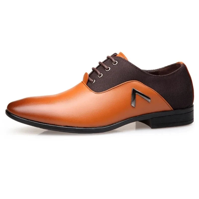 Italian Formal Shoes Mens Dress Shoes Leather Wedding Dress Man