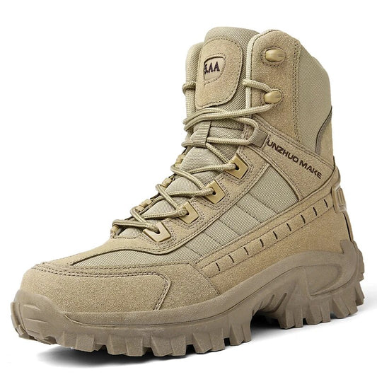 Footwear Military Tactical Mens Boots Special Force Leather Desert Combat Ankle Boot