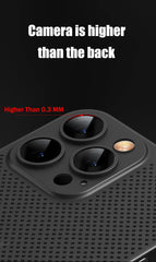 Heat Dissipation Breathable Cooling Case Ultra Thin Matte Mesh Hollow Slim Hard iPhone 16 15 14 13 12 Pro Max Plus