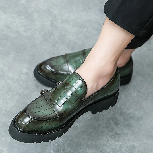 Man Shoes Genuine Leather Men Casual Shoes Business Formal