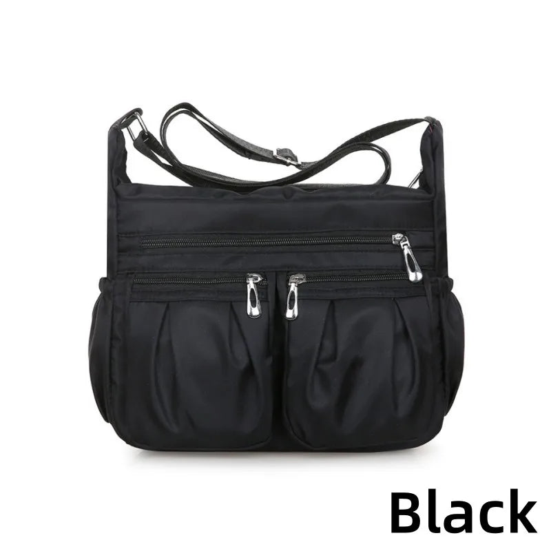 Casual Women Shoulder Messenger Bag Oxford Waterproof Zipper Handbags