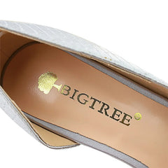 Women 7.5cm 10.5cm High Heels Elegant Pumps Lady Plus Size Silk Satin Green