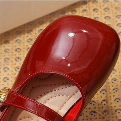 Girls Princess Shoes Spring Fashion Mary Jane Dress Dance Baby Kids