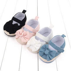 Baby Girl Mary Jane Shoes Spring and Summer Sandal Cute Bowknot Soft Cotton