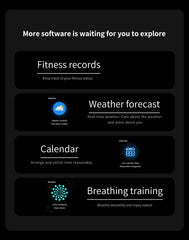 TWS Earphone Smartwatch 2.01" Headset 2 in 1 Smart Watch BT Call Blue Tooth Headphones Watches Heart Rate Sport Fitness Bracelet