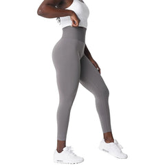 Leggings Women Soft Workout Tights Fitness Outfits Yoga Pants High Waisted Gym Wear