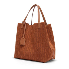 Ladies Shoulder Bag Fashion Classic New Pure Color Outer Pocket Ladies Handbag