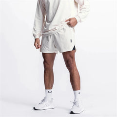 Men's 2-in-1 Summer Running Shorts Breathable Quick-Dry Basketball Training