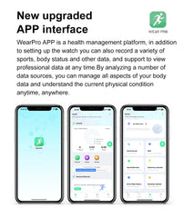 For OPPO Watch X High-End Business Watch Men 32Gb Memory Video Playback Smart Watch Sports Fitness Waterproof Bracelet 2025 New