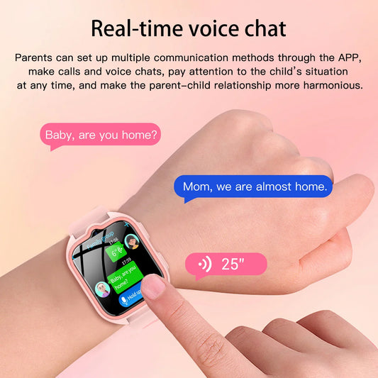 Blackview Z30 Kids Smart Watch Children Phone Watch, LBS+WiFi+GPS Triple AI Positioning, 4G Video Call, Phone Watch Smartwatch