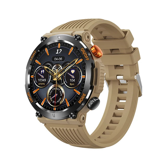 Men's Smart Watch 360 * 360 HD Touch Screen Sports Waterproof Smartwatch Health Monitoring Bluetooth Call Smart Watches