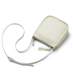 Women Genuine Leather One Shoulder Bucket Bag Luxury Cowhide Crossbody Bag