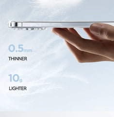 Magnetic Transparent Case For iPhone 15 14 13 Pro Max Case For Magsafe Wireless Charge Shockproof Cover Anti-fall