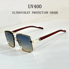 Sunglasses For Men New Wooden Vintage Designer Fashion Glasses