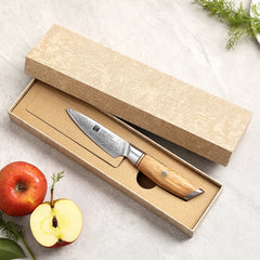 3.5'' in Paring Knife 73-layer Damascus Steel Damascus Steel Utility Knife