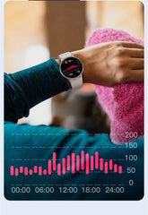 LIGE 2025 Smart Watch Women Bluetooth Call Custom Dials Watches Blood Oxygen Monitor Sport Men Smartwatch Ladies For Android IOS