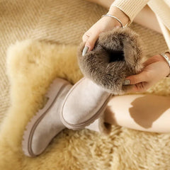 Snow Boots Women Winter Warm Fashion Designer Platform Boots