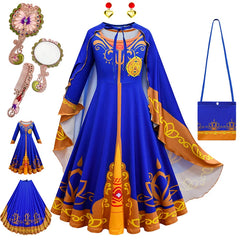 2026 Detective Mira Dress for Girls Clothes Halloween Kids Cosplay Party Masquerade Costume Children Junior Fancy Girls Clothing