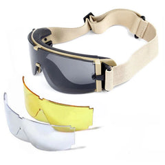 Glasses Wind and UV Protection Sunglasses Army Hunting Air Gun Color