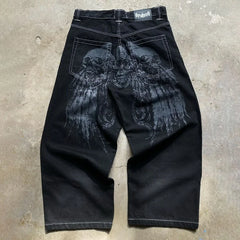 Y2K Jeans: Streetwear Jeans | Hip-Hop Pant | Jnco Jeans