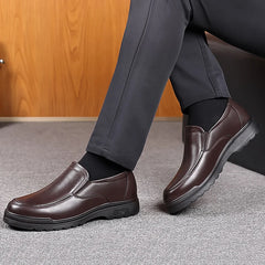 Leather Shoes for Men Dress Shoes Slip-on Plus Size Office Formal Shoes