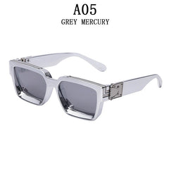 Sunglasses For Men Vintage Square Fashion Glasses Luxury Retro Sunglasses