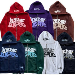 American Zipper Hoodies for Women and Men Y2K Spring
