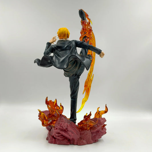 35cm 13.7 inch Anime Sanji Action Figures Pvc Statue Desktop Ornamen Collection Statue Model Decoration Room Desk Toys Gifts